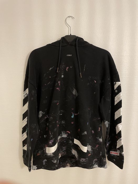 Galaxy hoodie hot sale off white