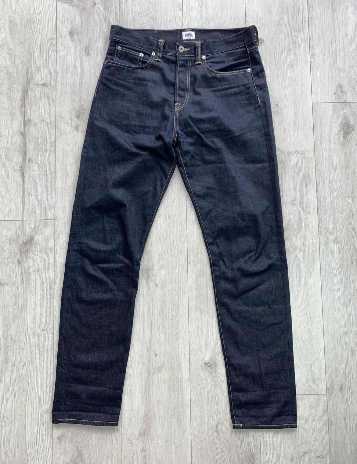 Edwin × Japanese Brand Edwin 33x34 Jeans Size US 33 - 3 Thumbnail