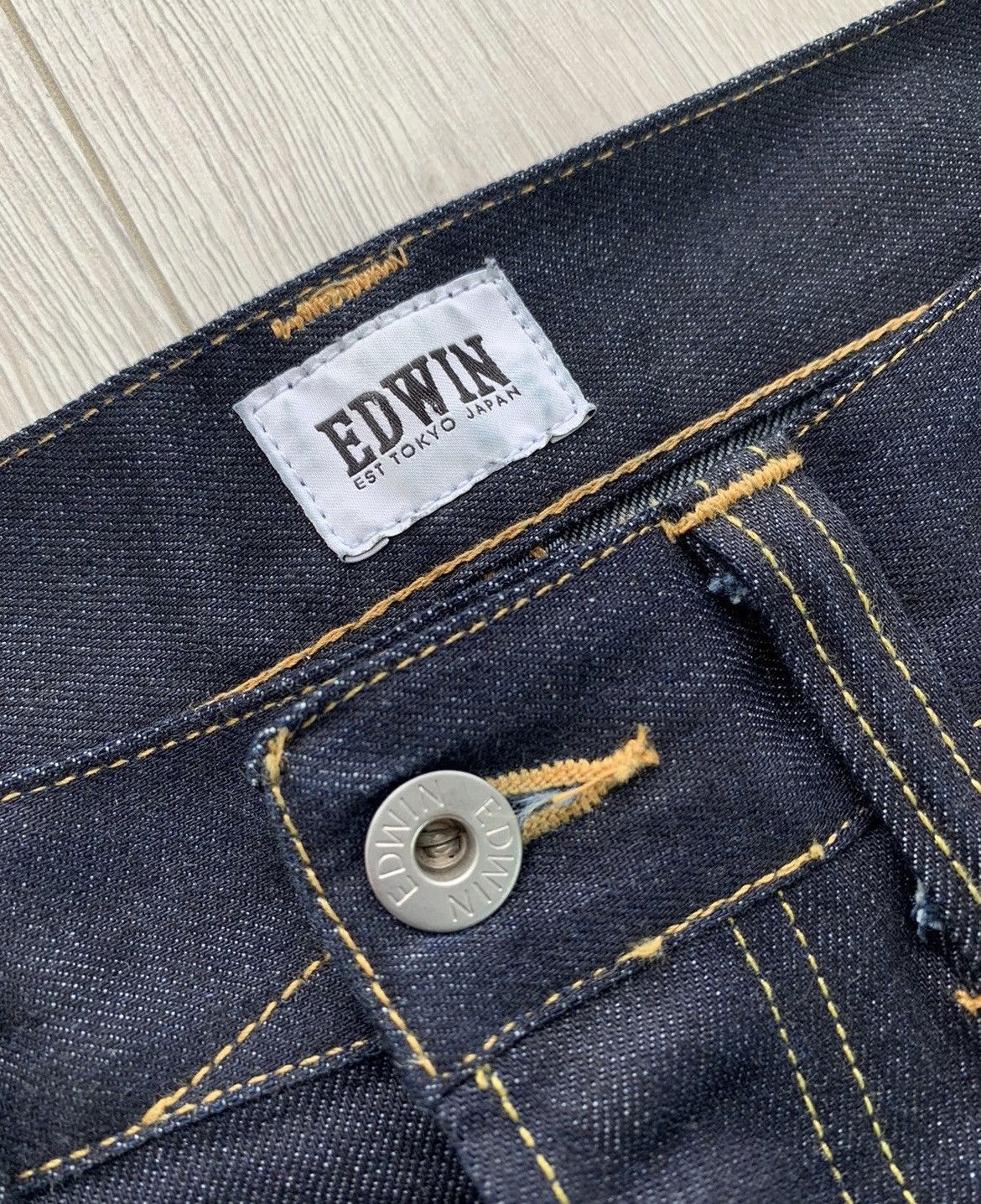Edwin × Japanese Brand Edwin 33x34 Jeans Size US 33 - 8 Thumbnail