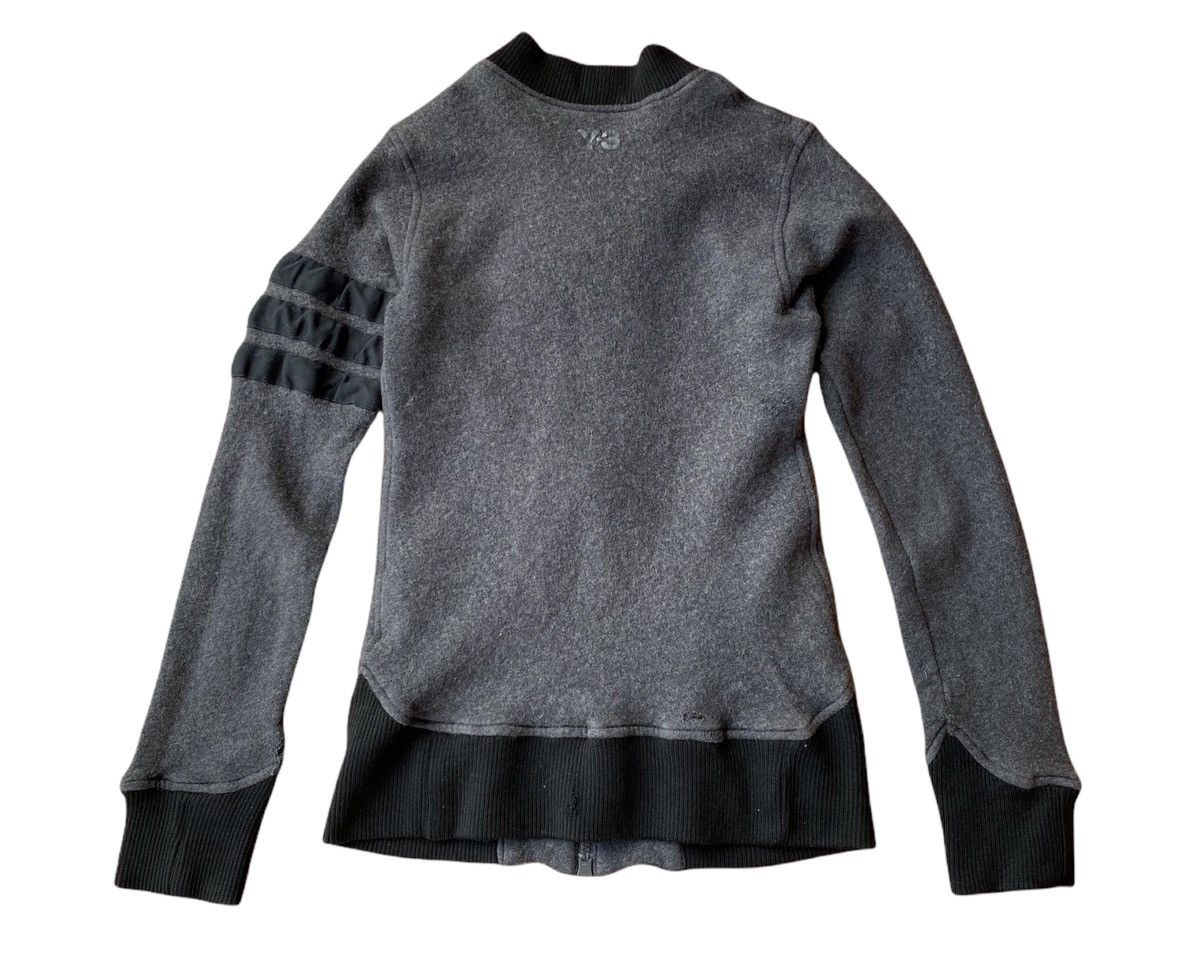 Adidas × Y-3 ADIDAS Y-3 YOHJI YAMAMOTO WOOL SWEATER JACKET Size US XXS / EU 40 - 2 Thumbnail