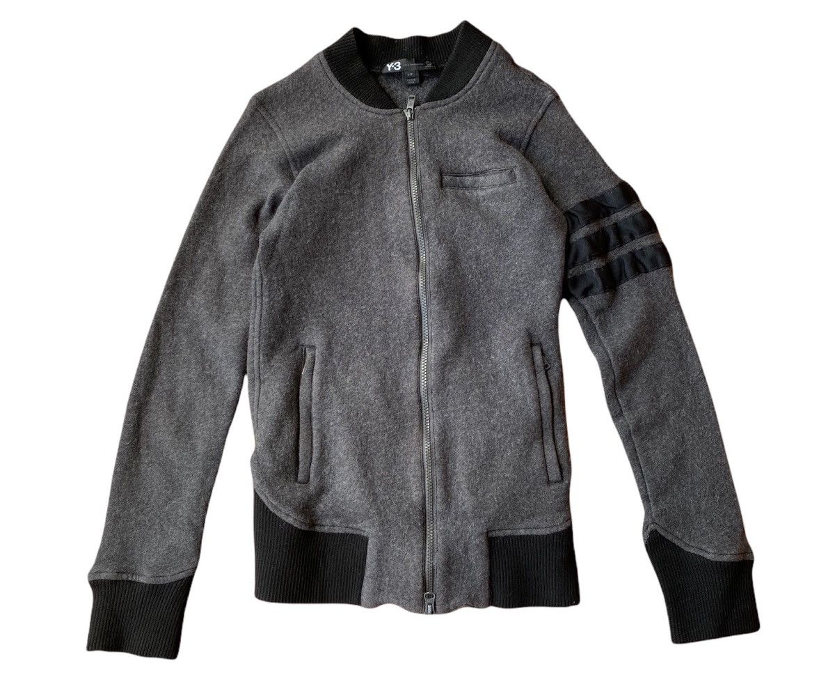 Adidas × Y-3 ADIDAS Y-3 YOHJI YAMAMOTO WOOL SWEATER JACKET Size US XXS / EU 40 - 1 Thumbnail