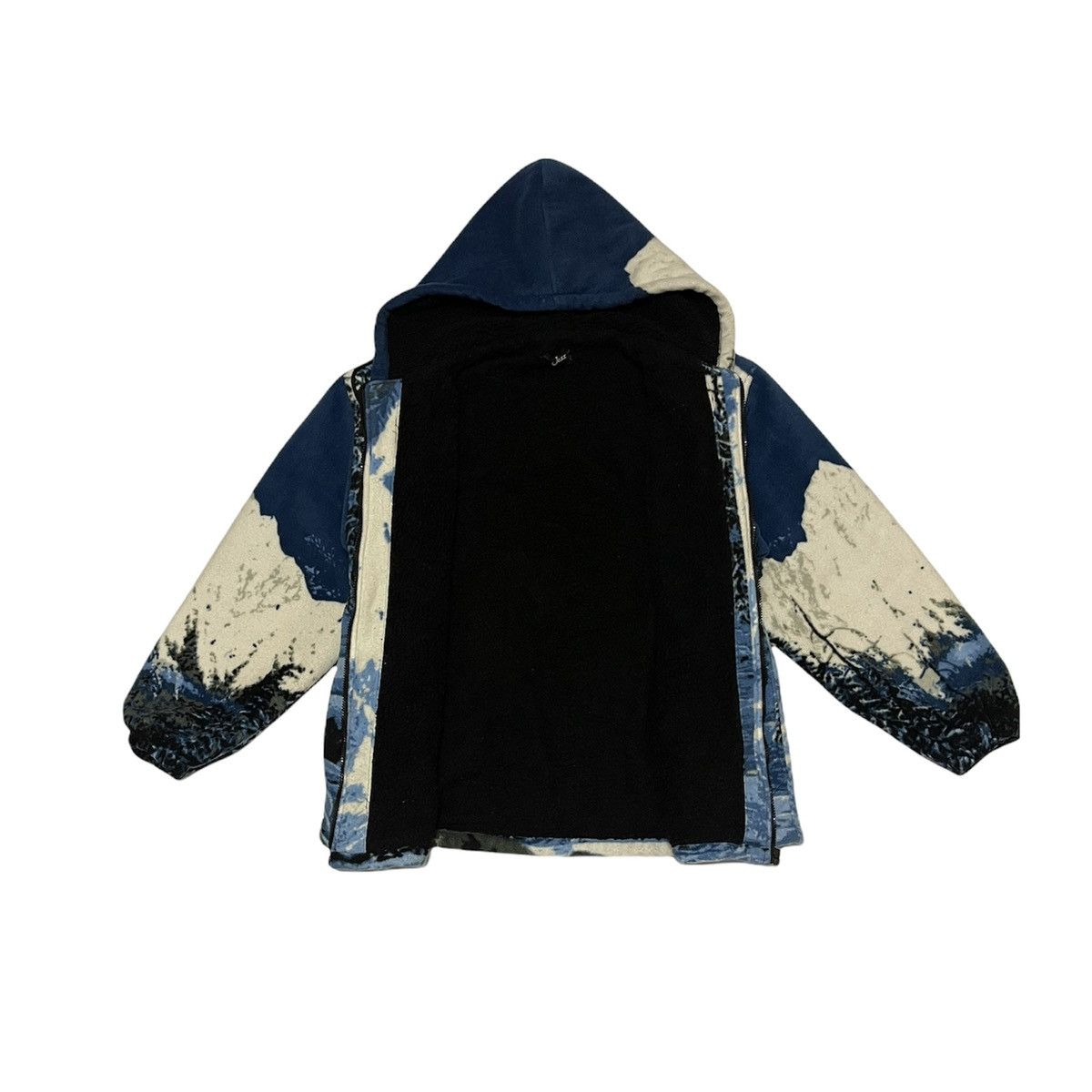 Designer × Japanese Brand VINTAGE FLEECE WOLF JACKET Size US XL / EU 56 / 4 - 3 Thumbnail