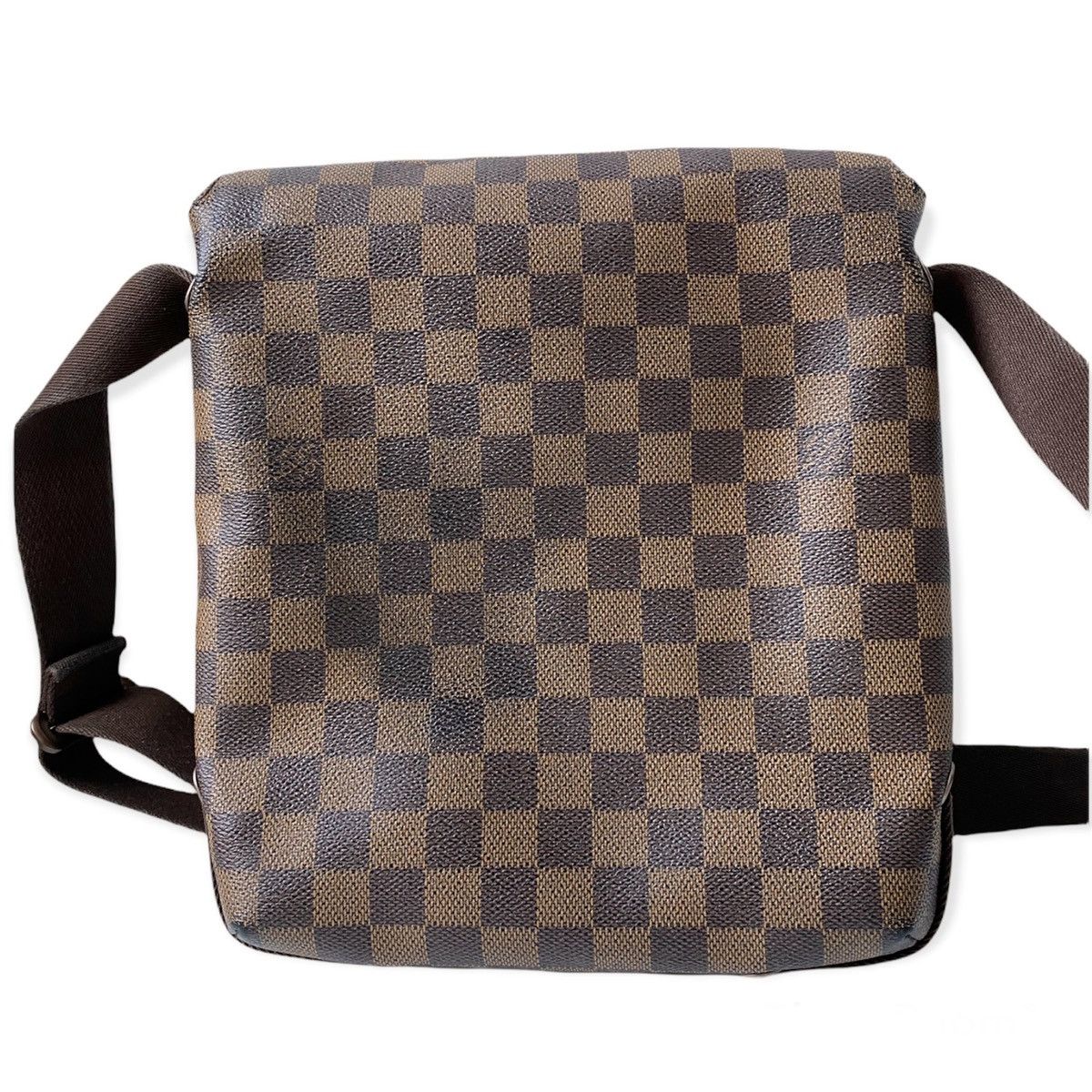 Louis Vuitton LOUIS VUITTON Damier Canvas Brooklyn Brown PM Messenger Bag Size ONE SIZE - 2 Thumbnail