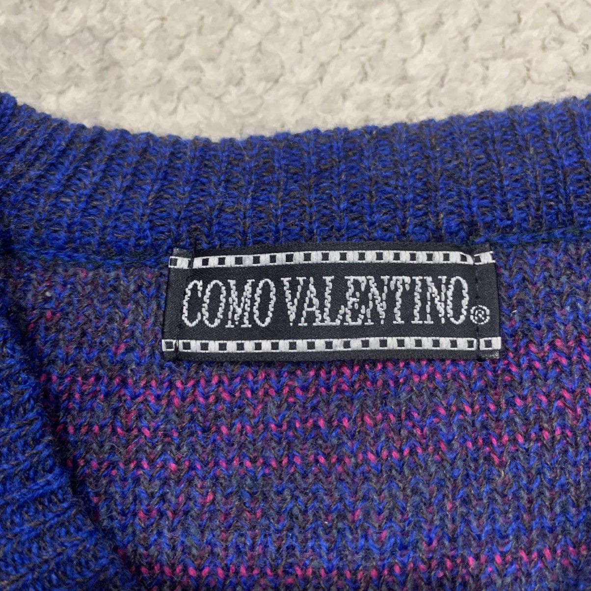 Aran Isles Knitwear × Valentino COMO VALENTINO Aran Fair Isle Pure Knitwear Pullover Sweater Size US M / EU 48-50 / 2 - 13 Thumbnail