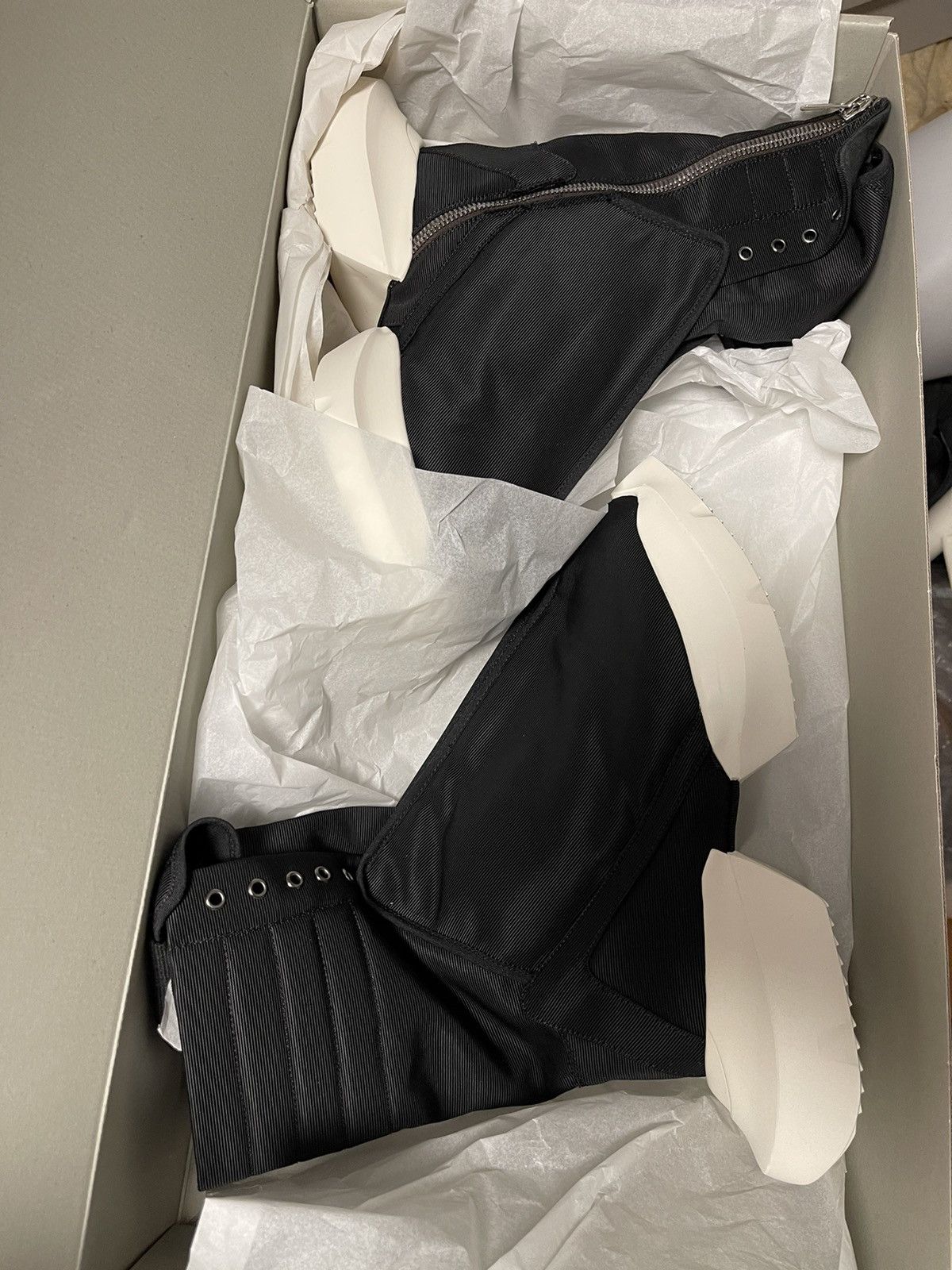 Rick Owens Drkshdw Rick Owens Drkshdw Hoofdunks (NO BOX!) Size US 11 / EU 44 - 10 Thumbnail