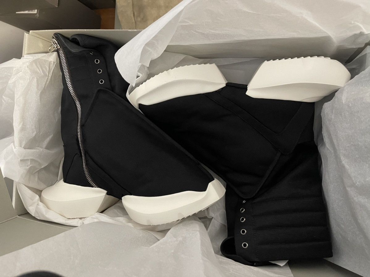 Rick Owens Drkshdw Rick Owens Drkshdw Hoofdunks (NO BOX!) Size US 11 / EU 44 - 4 Thumbnail
