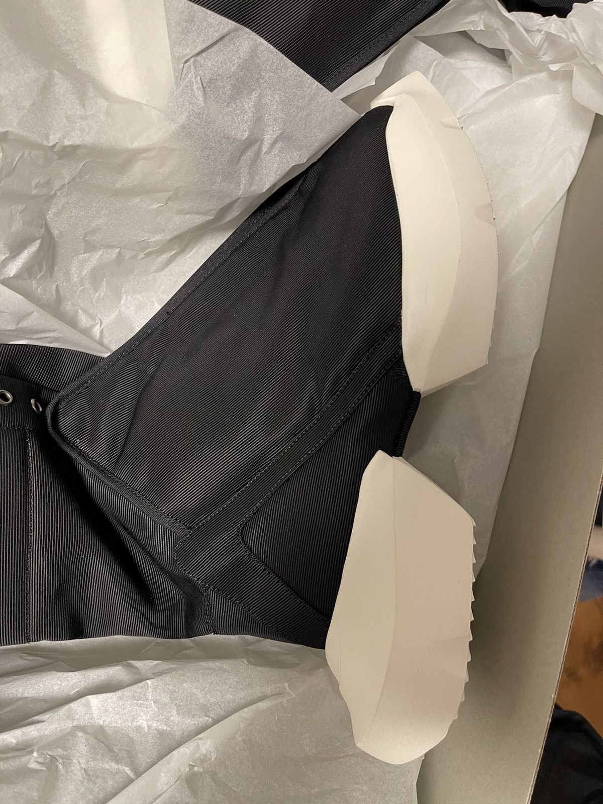 Rick Owens Drkshdw Rick Owens Drkshdw Hoofdunks (NO BOX!) Size US 11 / EU 44 - 11 Thumbnail