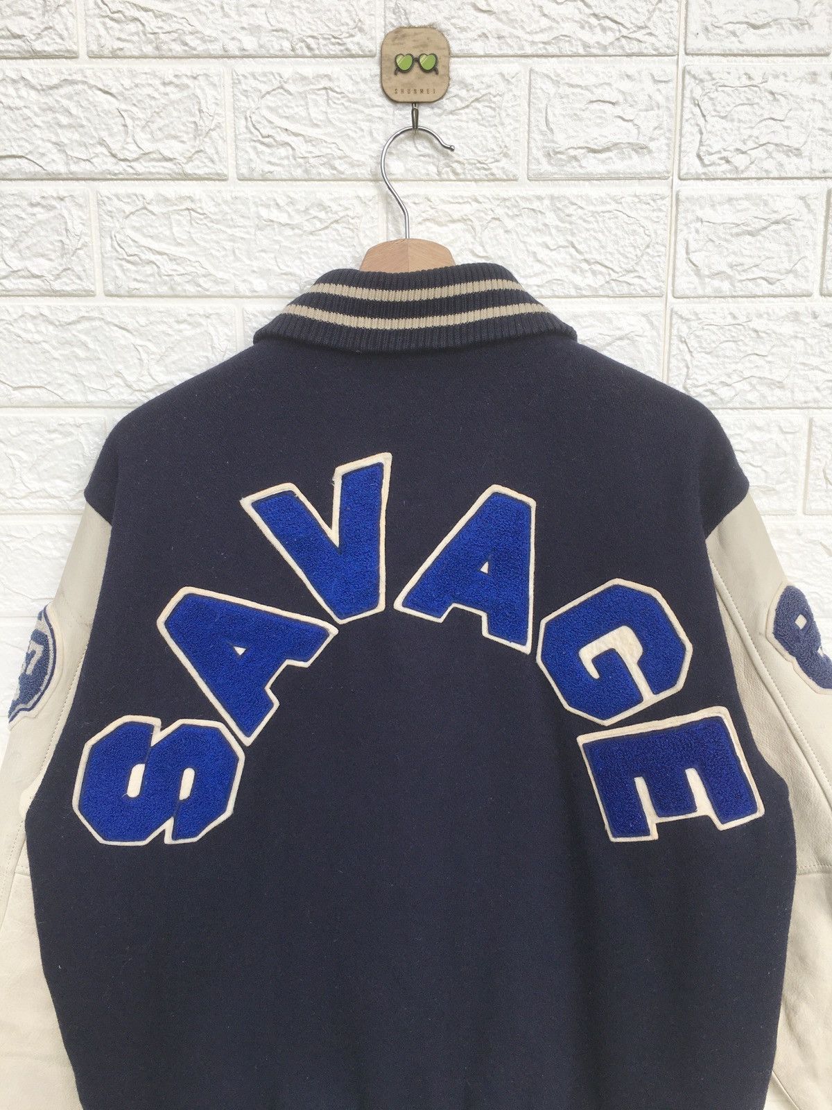 McGregor × Vintage Vintage savage nfl varsity jacket Size US L / EU 52-54 / 3 - 4 Thumbnail