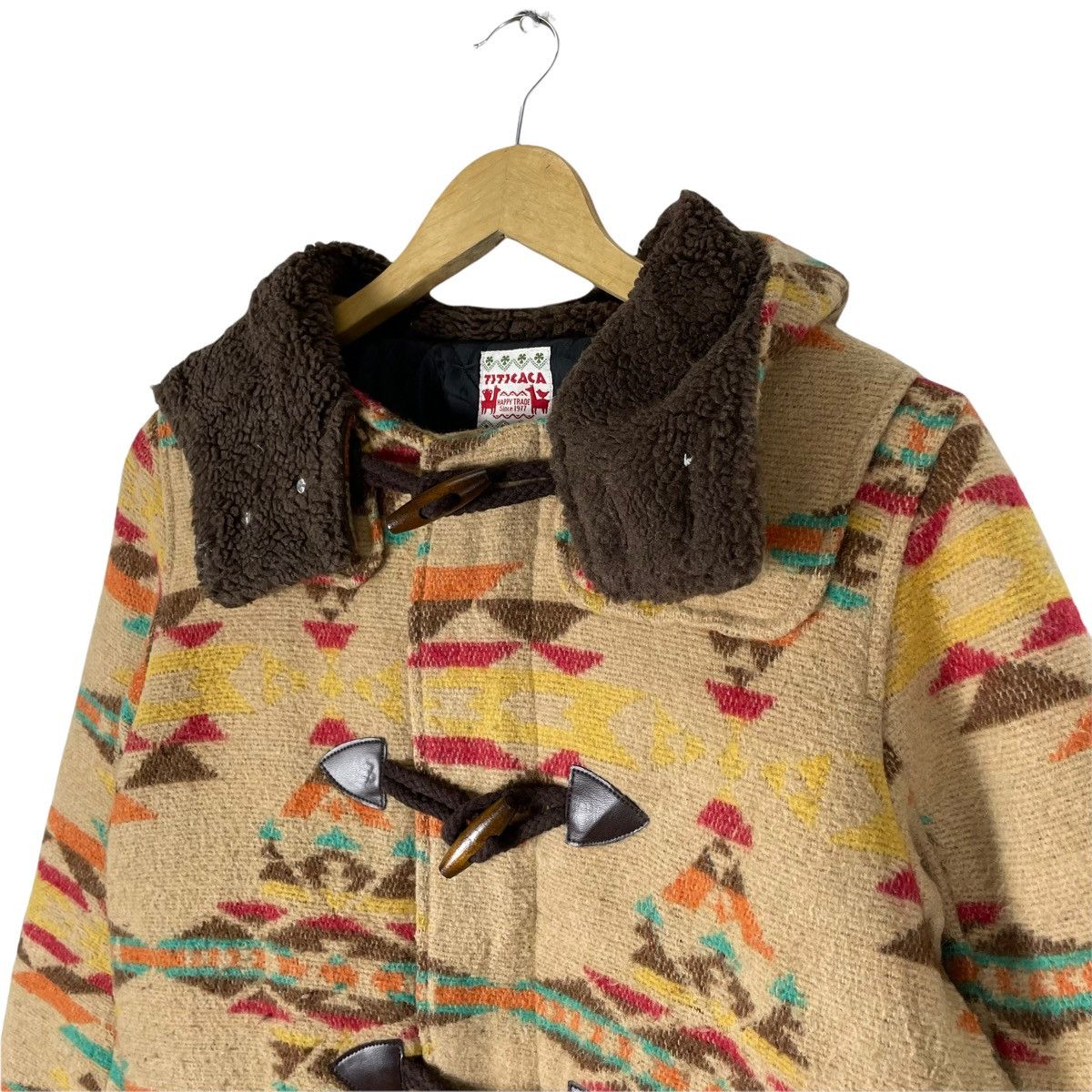 Native 🌟TITICACA Native Hoodie Duffle Coat Jacket Size US M / EU 48-50 / 2 - 5 Thumbnail