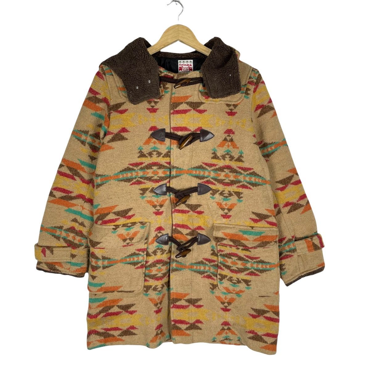 Native 🌟TITICACA Native Hoodie Duffle Coat Jacket Size US M / EU 48-50 / 2 - 1 Thumbnail