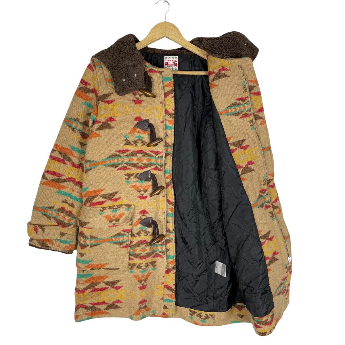Native 🌟TITICACA Native Hoodie Duffle Coat Jacket Size US M / EU 48-50 / 2 - 2 Thumbnail