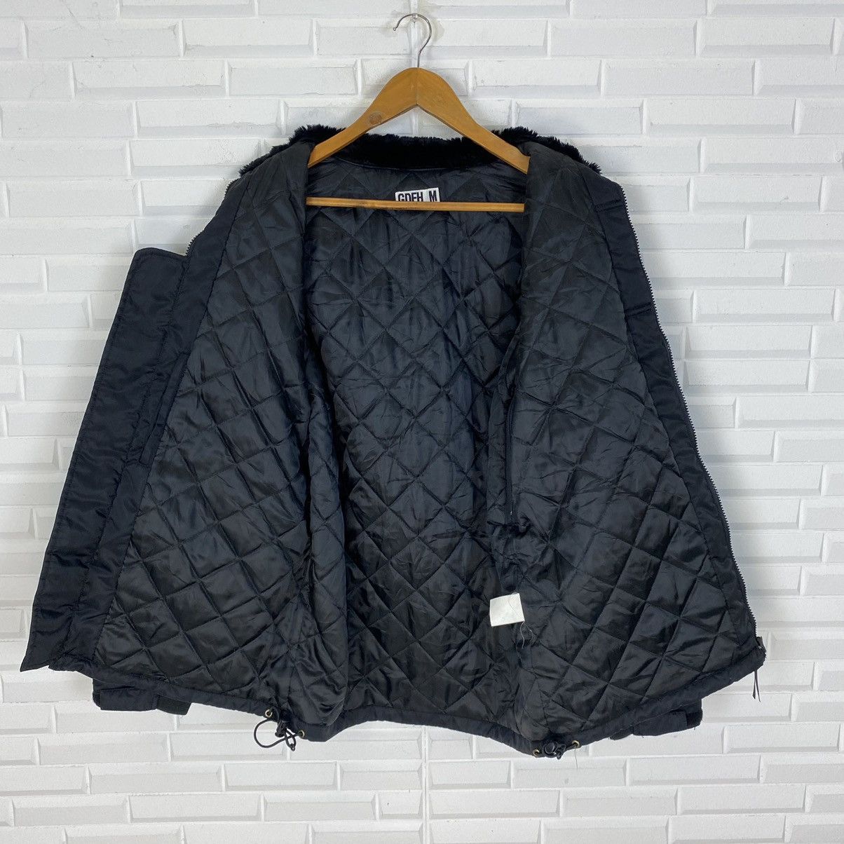 GOODENOUGH 🔥GDEH BOMBER STYLE FUR COLAR JACKET Size US M / EU 48-50 / 2 - 11 Thumbnail