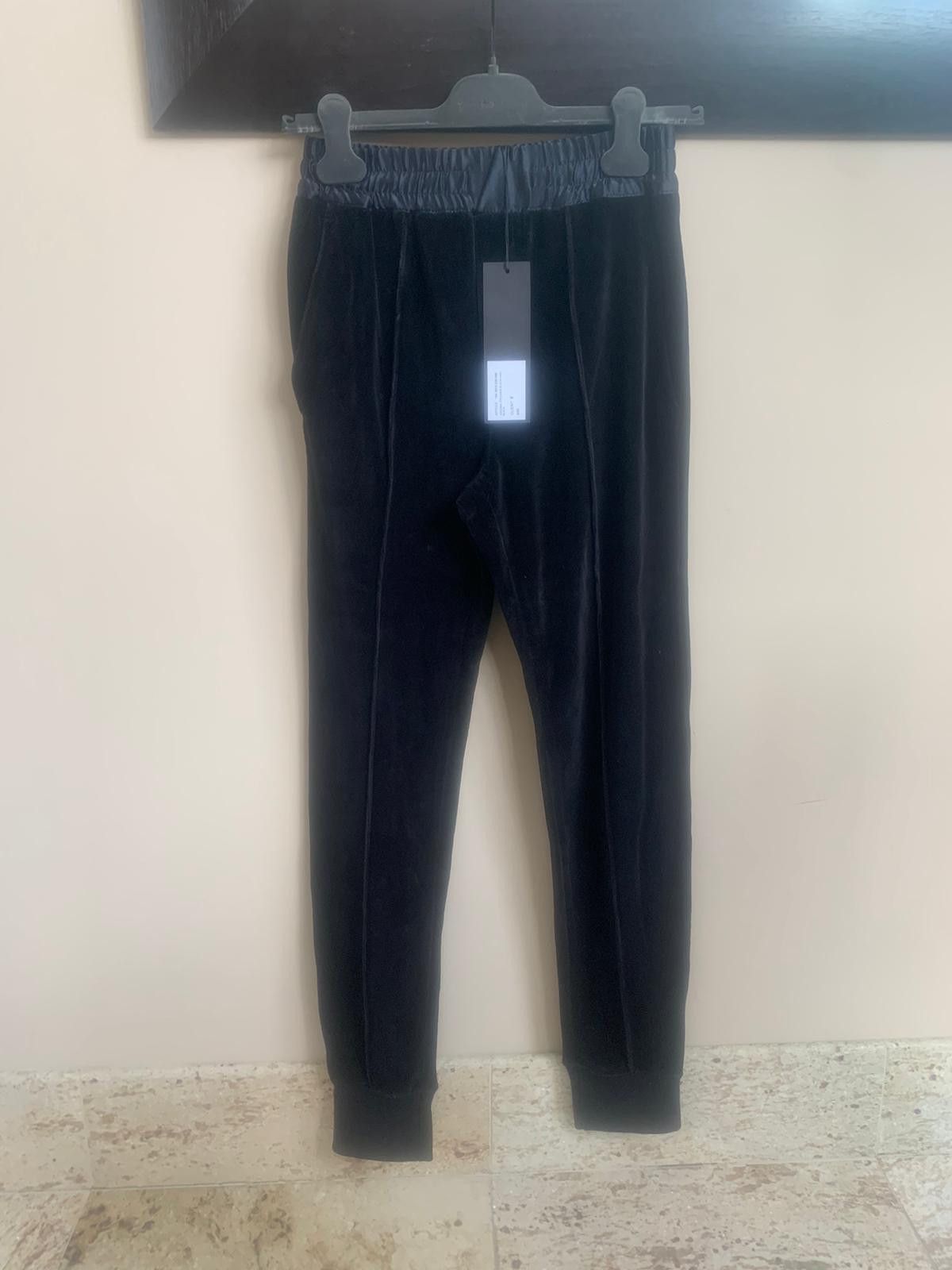 image of Haider Ackermann Jogging Pants in Freeman Black, Men's (Size 26)