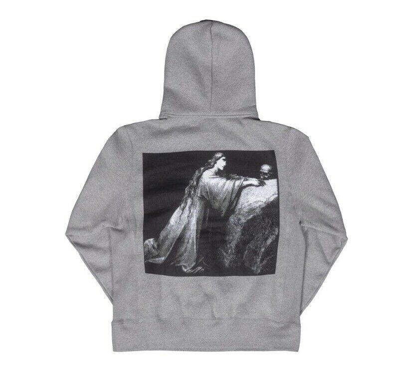 Revenge Revenge Lightning Drip Gray Hoodie DS Brand New Size US XL / EU 56 / 4 - 2 Thumbnail
