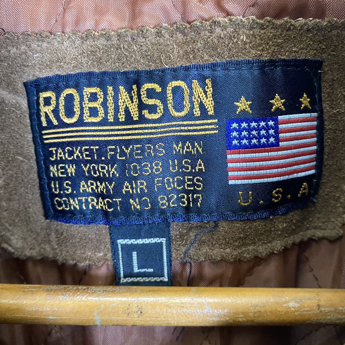 Robinson Les Bains ROBINSON FLYER JACKET SUEDE LEATHER JACKET Size US M / EU 48-50 / 2 - 10 Thumbnail