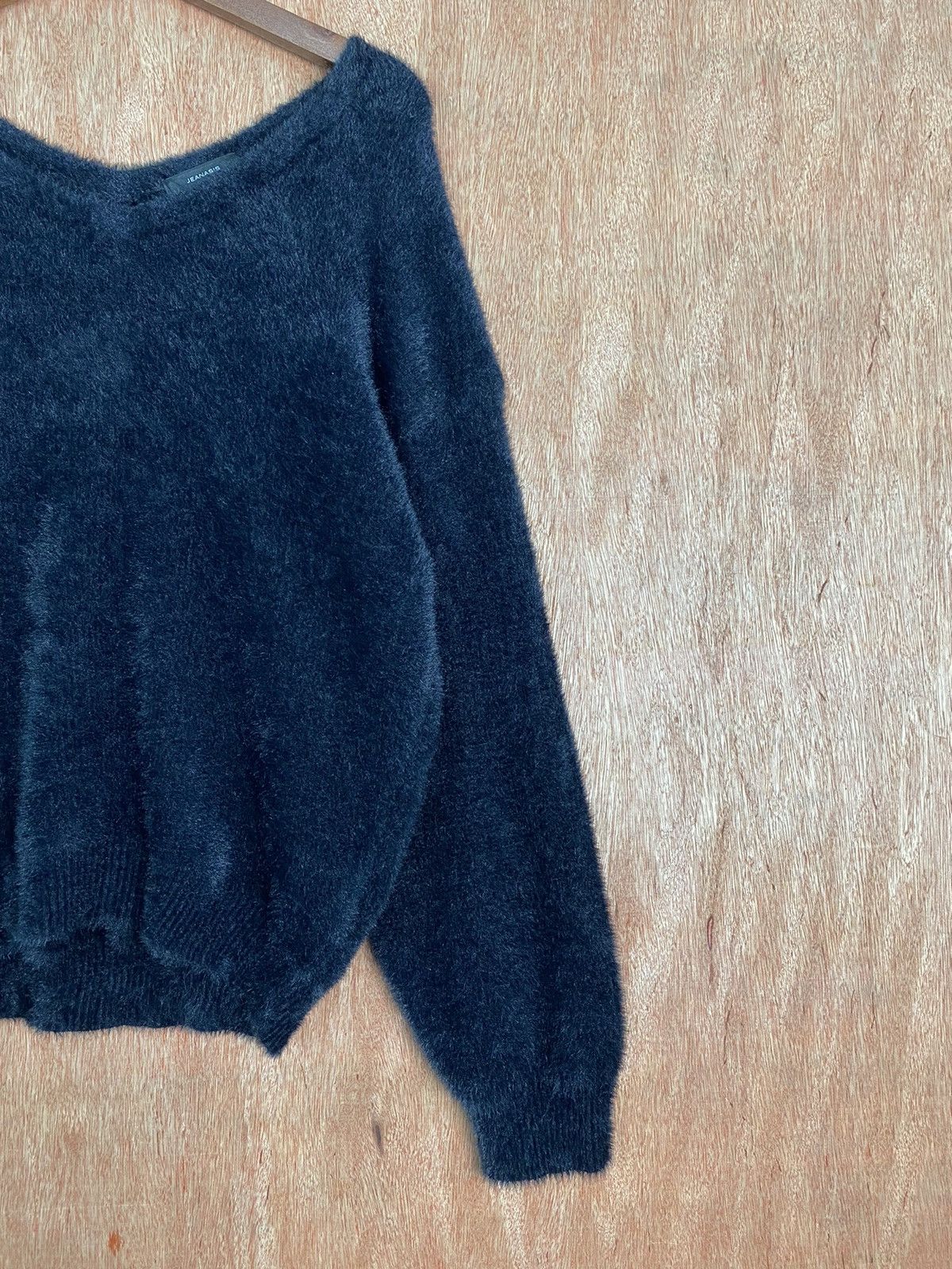 Homespun Knitwear DLS Jeanasis Fur Shag Shaggy Mohair Knitwear #BB585 Size US M / EU 48-50 / 2 - 6 Thumbnail