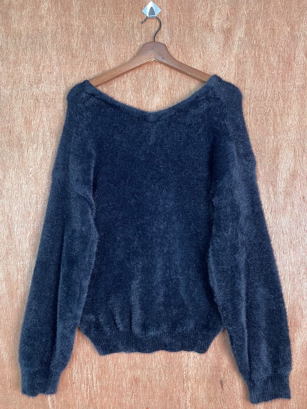 Homespun Knitwear DLS Jeanasis Fur Shag Shaggy Mohair Knitwear #BB585 Size US M / EU 48-50 / 2 - 7 Thumbnail