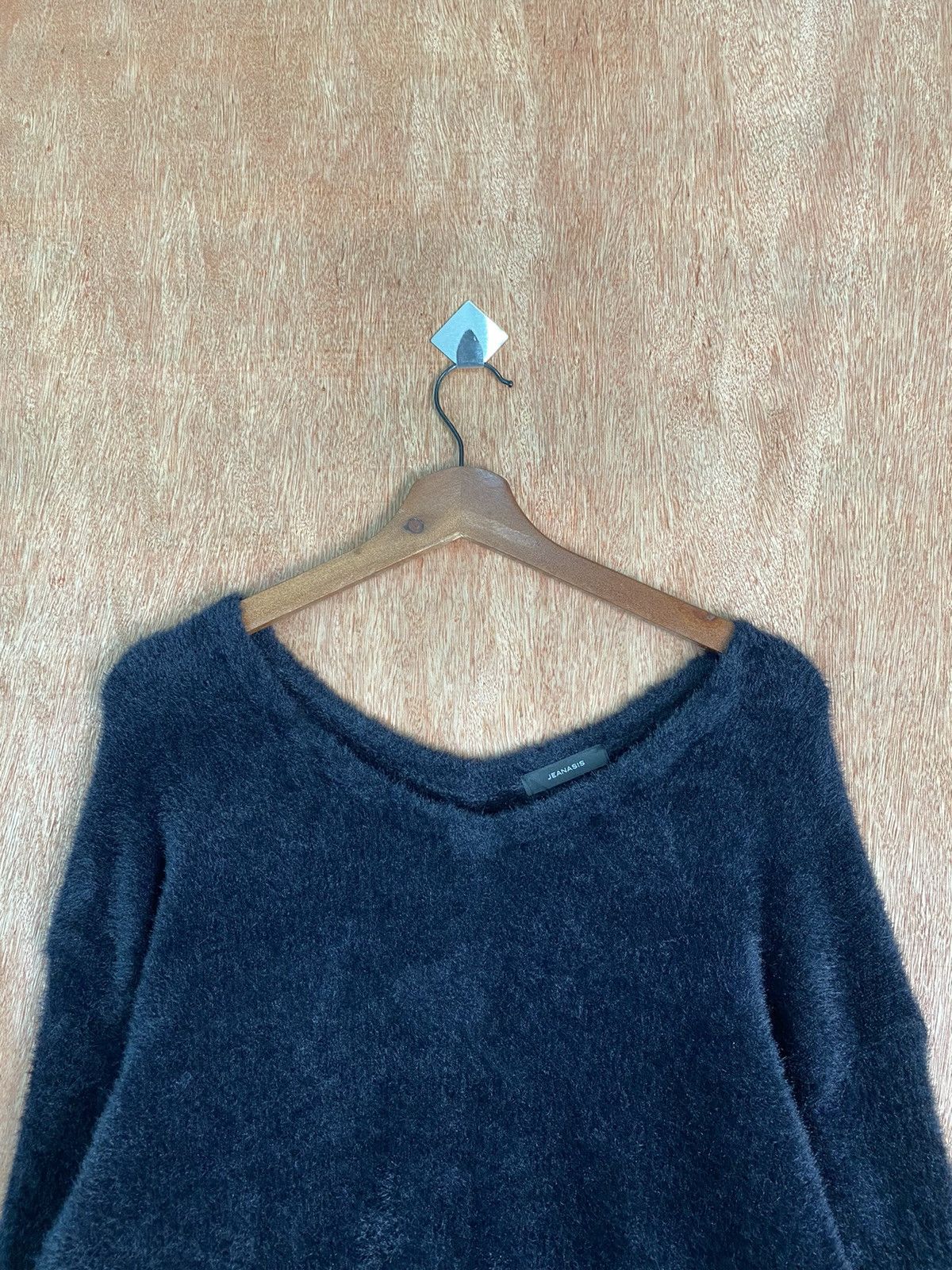Homespun Knitwear DLS Jeanasis Fur Shag Shaggy Mohair Knitwear #BB585 Size US M / EU 48-50 / 2 - 3 Thumbnail