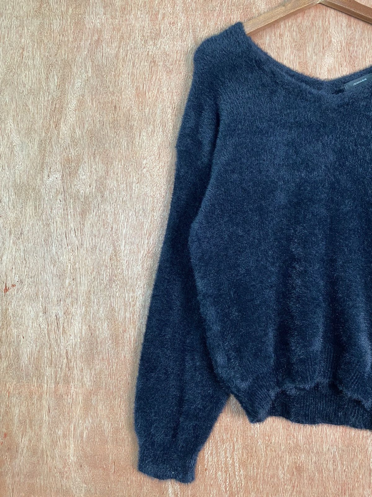 Homespun Knitwear DLS Jeanasis Fur Shag Shaggy Mohair Knitwear #BB585 Size US M / EU 48-50 / 2 - 5 Thumbnail
