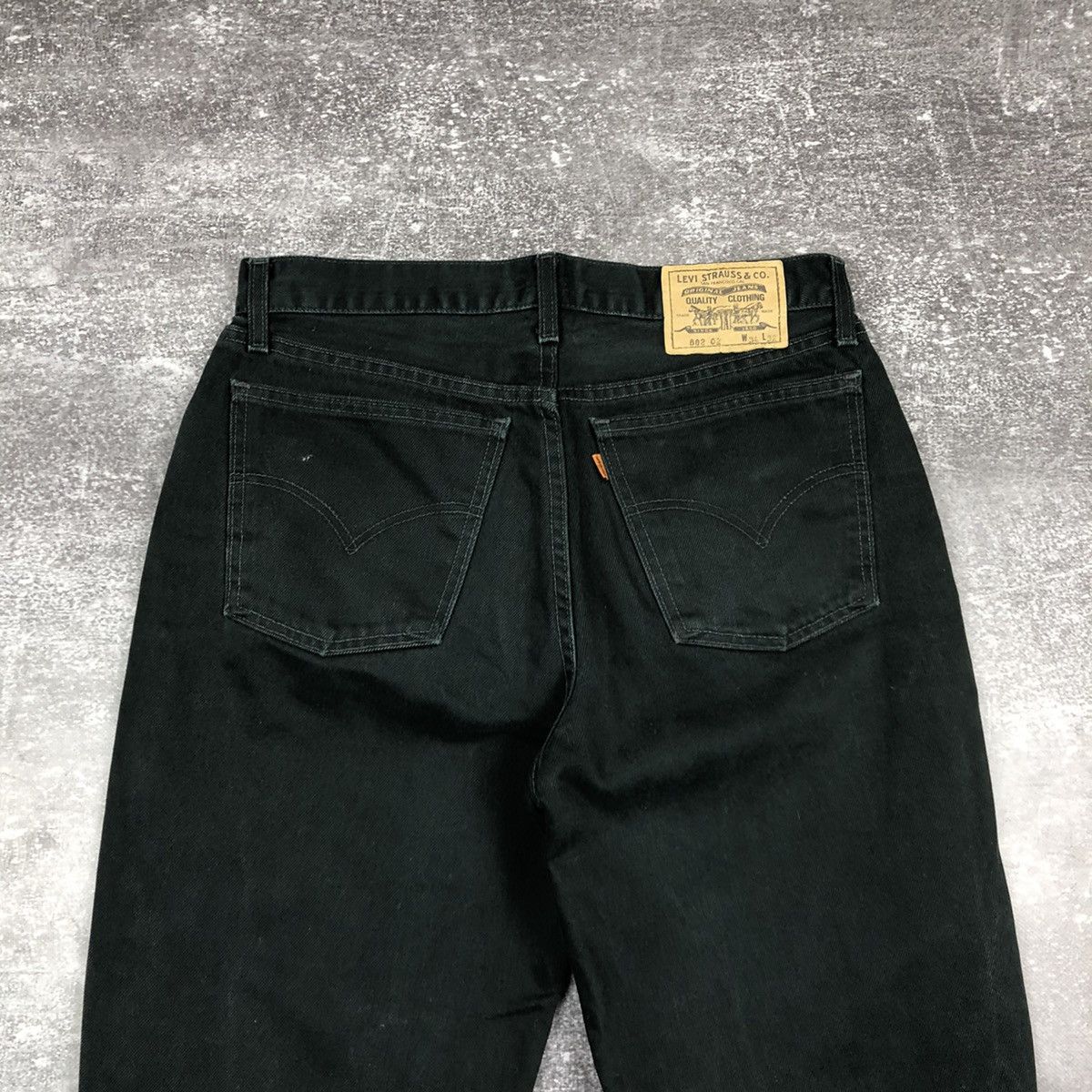 Levi's Vintage Levi’s 882 02 Jeans Orange Tab Cropped Size US 34 / EU 50 - 2 Thumbnail
