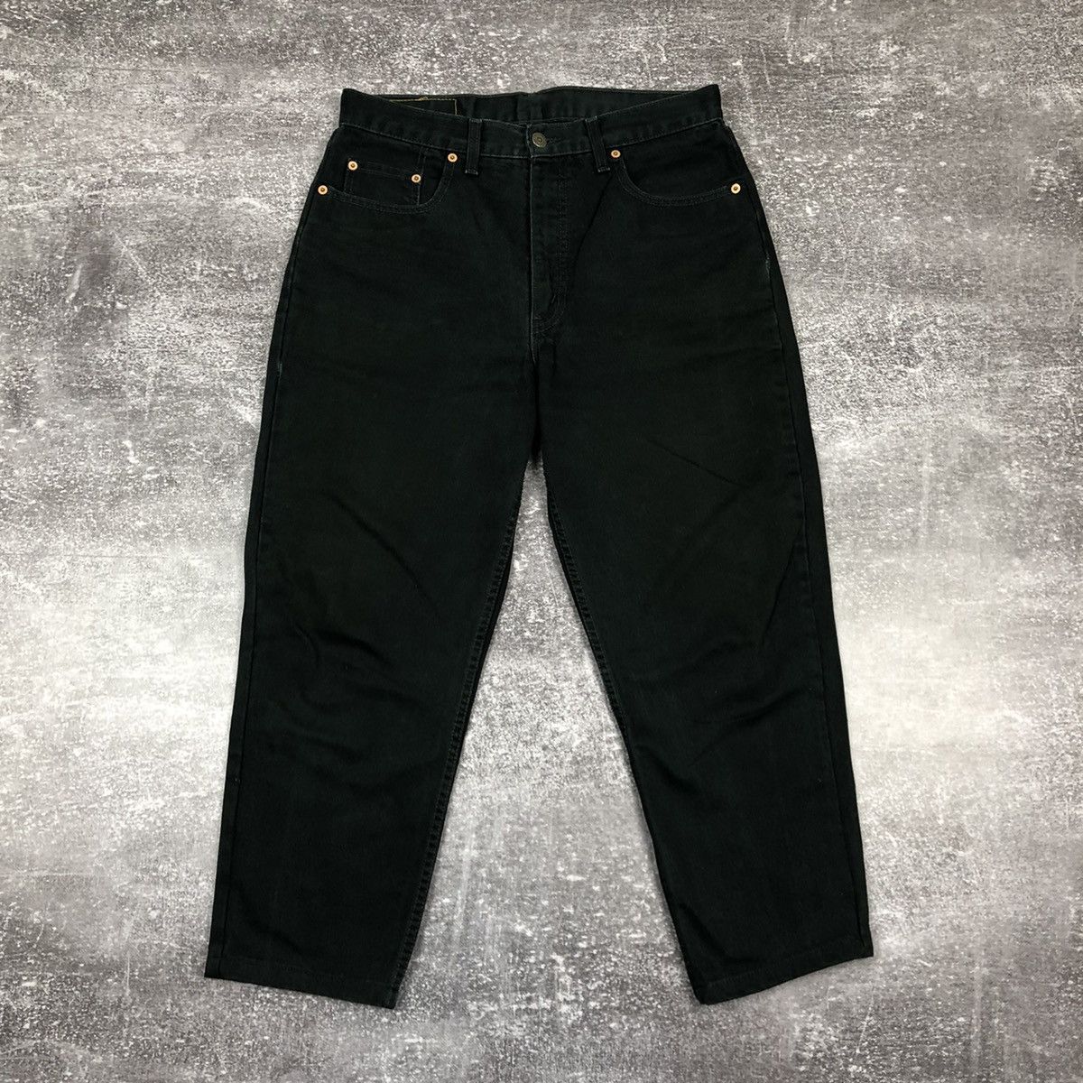 Levi's Vintage Levi’s 882 02 Jeans Orange Tab Cropped Size US 34 / EU 50 - 4 Thumbnail