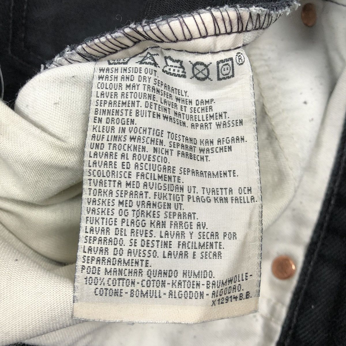 Levi's Vintage Levi’s 882 02 Jeans Orange Tab Cropped Size US 34 / EU 50 - 9 Thumbnail