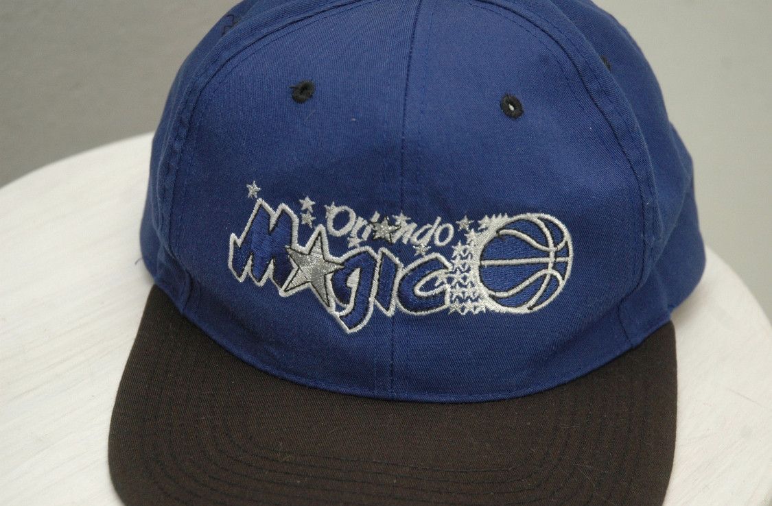 NBA Vintage 90s Orlando Magic Sports Specialties Script NBA Cap Size ONE SIZE - 2 Thumbnail