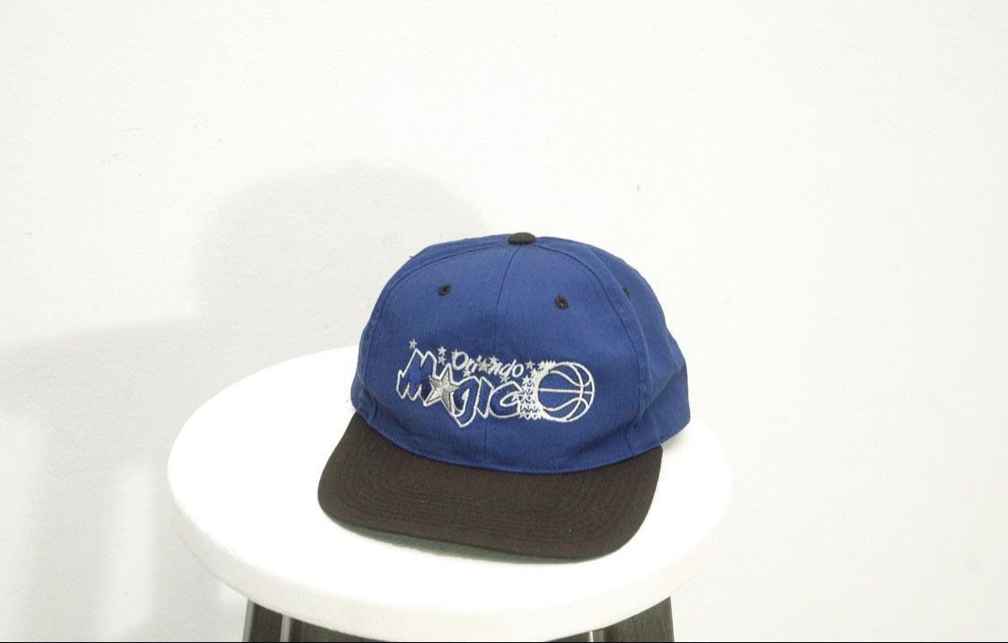 NBA Vintage 90s Orlando Magic Sports Specialties Script NBA Cap Size ONE SIZE - 1 Thumbnail