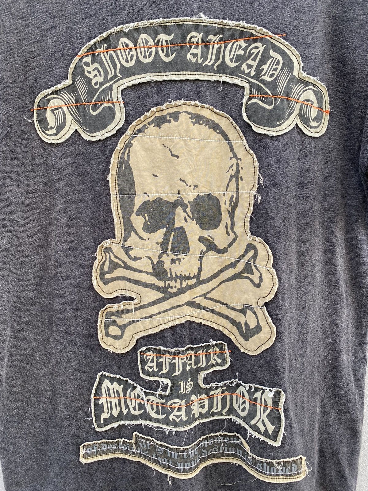 Japanese Brand vintage rare thomas hady designer skulls attach on tee Size US M / EU 48-50 / 2 - 3 Thumbnail