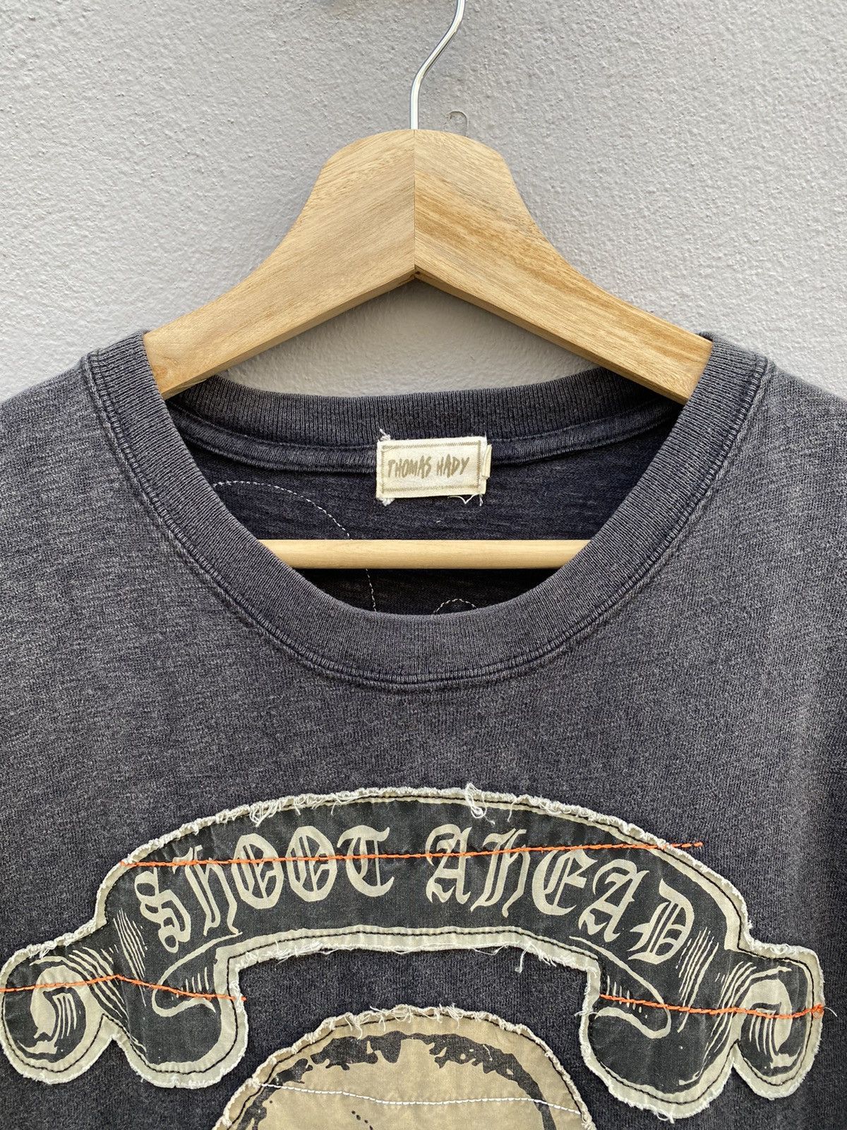 Japanese Brand vintage rare thomas hady designer skulls attach on tee Size US M / EU 48-50 / 2 - 2 Thumbnail