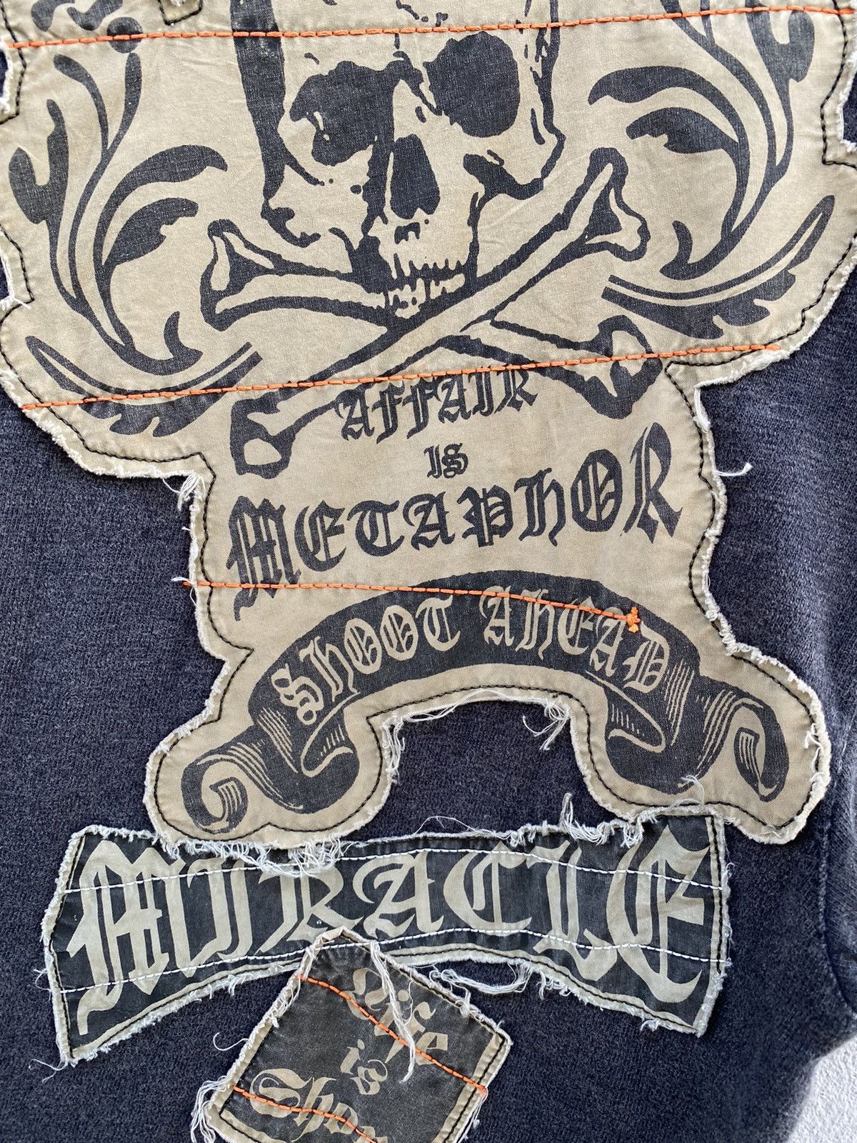Japanese Brand vintage rare thomas hady designer skulls attach on tee Size US M / EU 48-50 / 2 - 13 Thumbnail