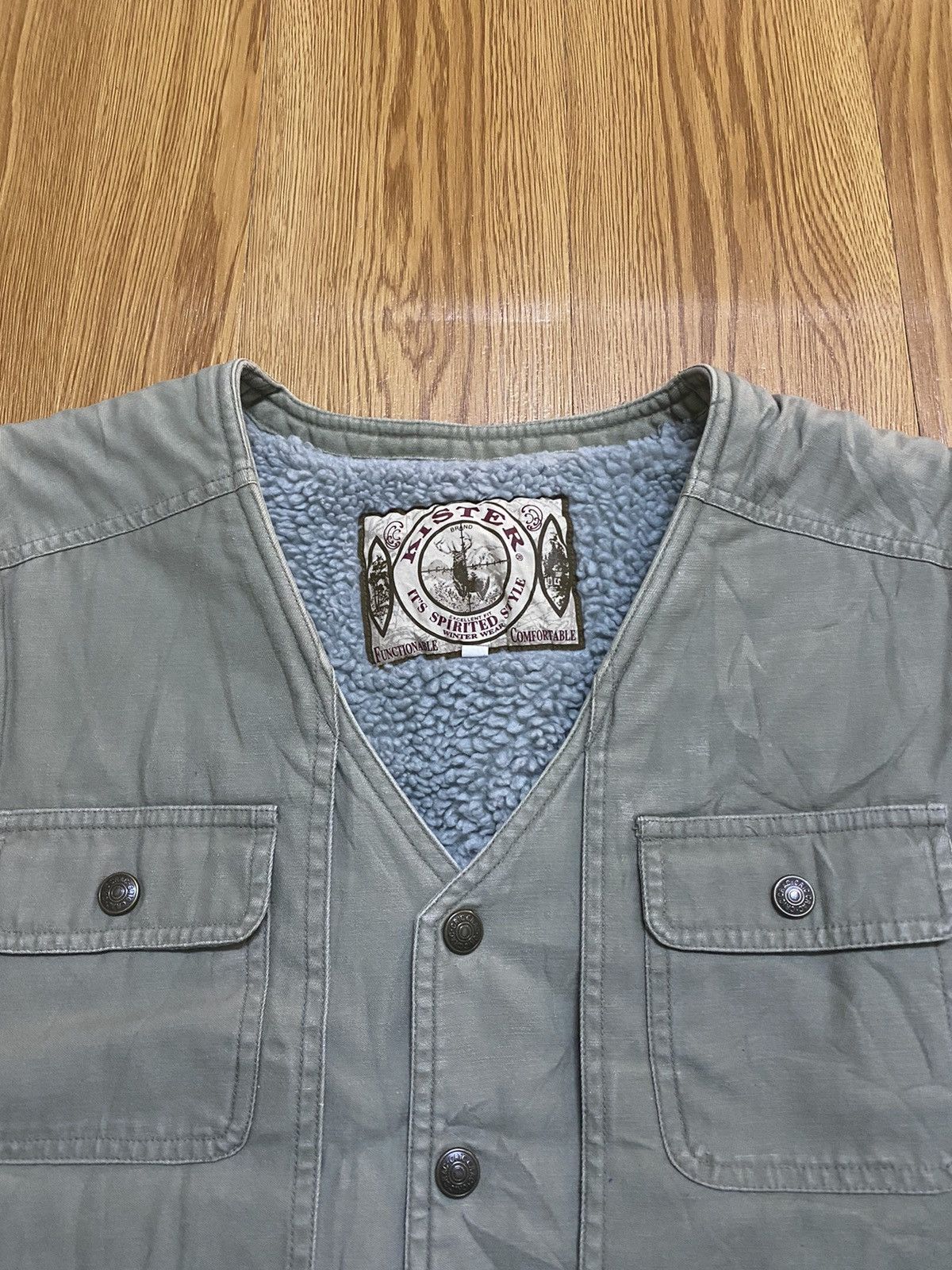 Japanese Brand × Vintage Kister Winter Wear vest Jacket Size US M / EU 48-50 / 2 - 5 Thumbnail