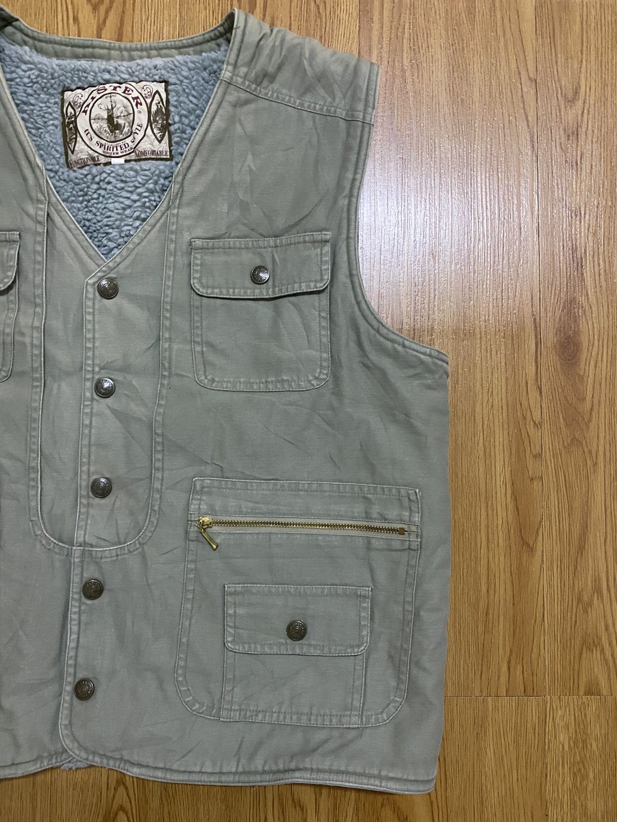 Japanese Brand × Vintage Kister Winter Wear vest Jacket Size US M / EU 48-50 / 2 - 3 Thumbnail