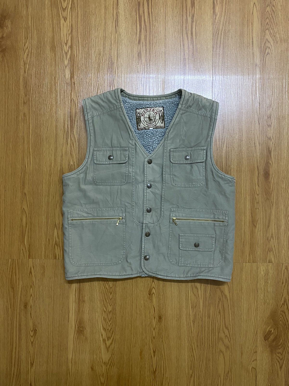 Japanese Brand × Vintage Kister Winter Wear vest Jacket Size US M / EU 48-50 / 2 - 1 Thumbnail