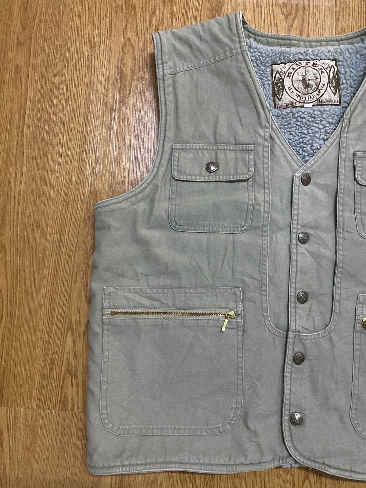 Japanese Brand × Vintage Kister Winter Wear vest Jacket Size US M / EU 48-50 / 2 - 4 Thumbnail
