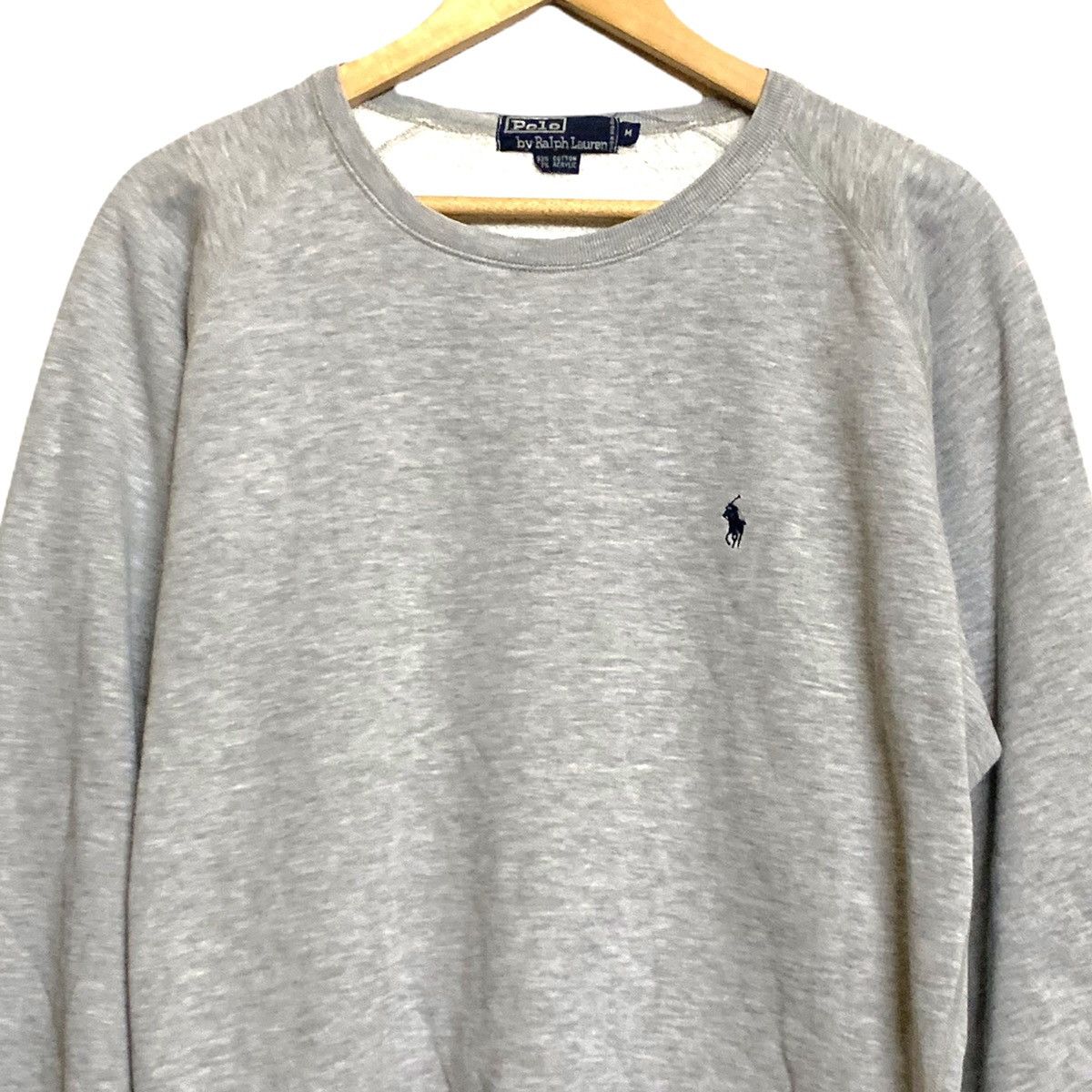 Polo Ralph Lauren Vtg Polo Ralph Lauren Small Pony Crew Sweatshirt Size US M / EU 48-50 / 2 - 2 Thumbnail