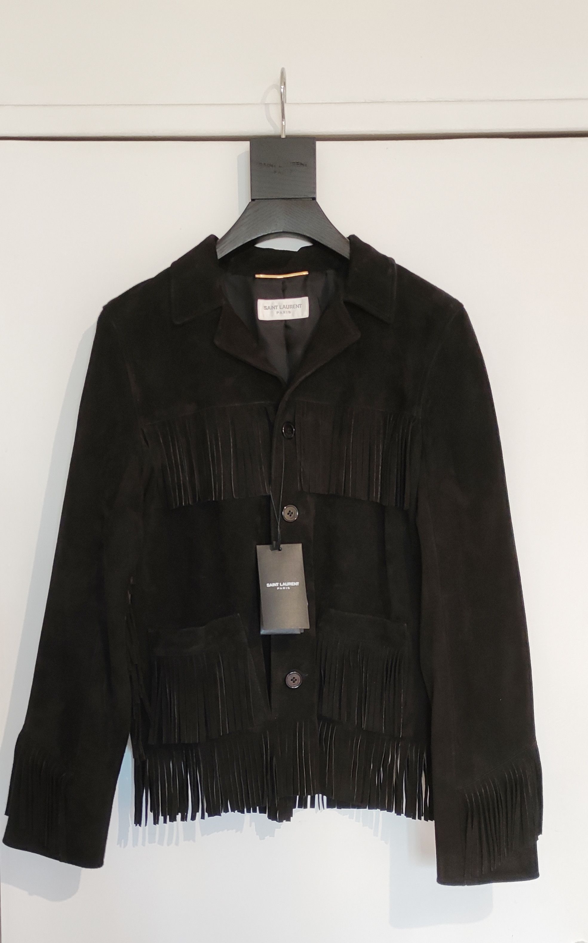 Hedi Slimane × Saint Laurent Paris Saint Laurent Black Suede