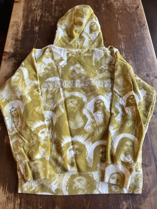 Supreme Supreme Jesus and Mary Hoodie Grailed