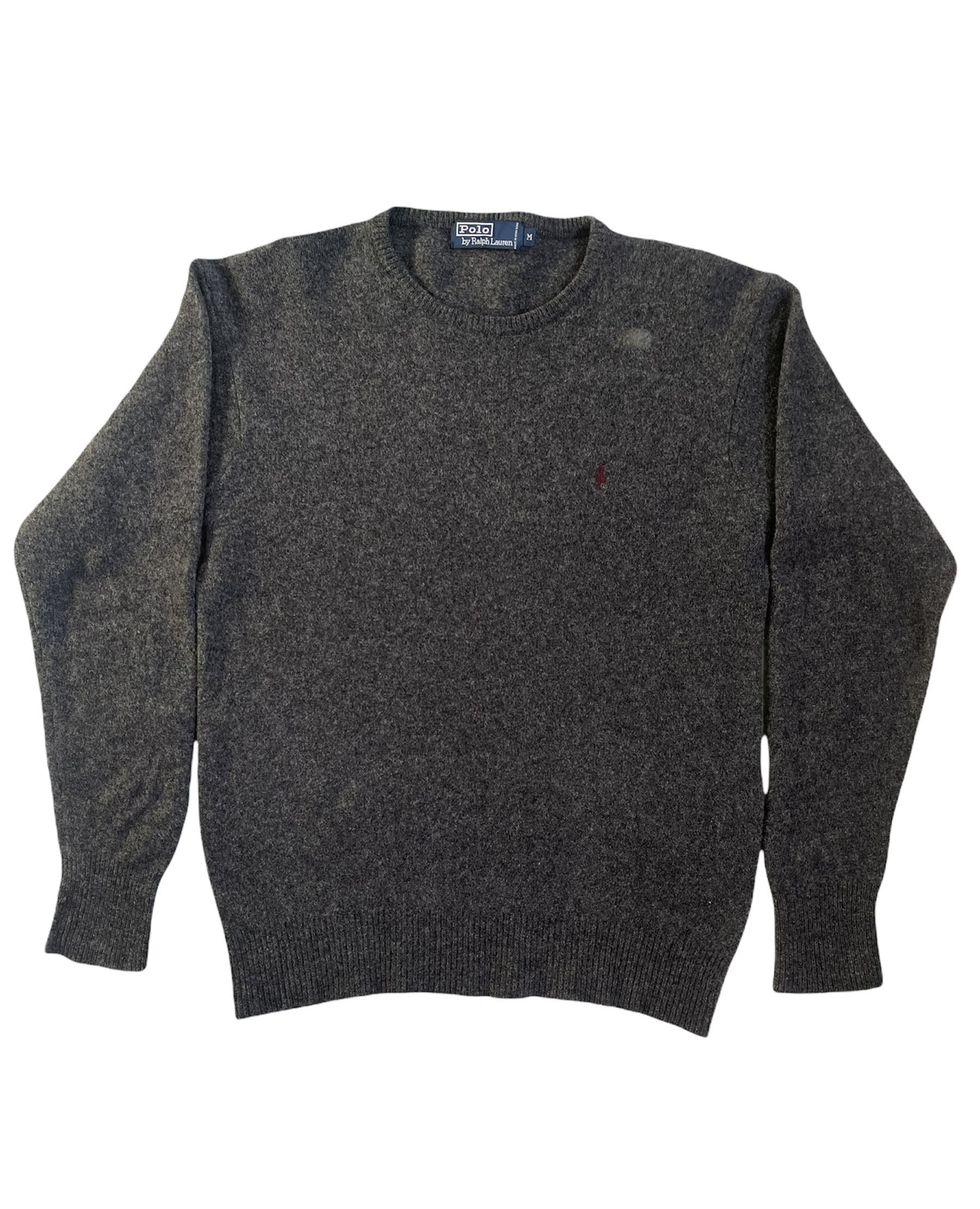 Polo Ralph Lauren Sweater jumper wool ralph Lauren size M burgundy logo Size US M / EU 48-50 / 2 - 4 Thumbnail