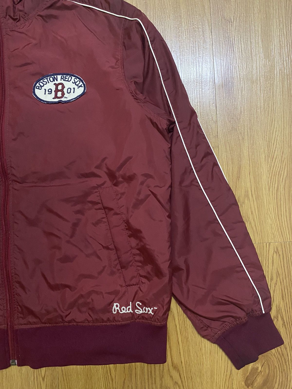 MLB × Uniqlo Uniqlo Boston Red Sox MLB Jacket Size US XL / EU 56 / 4 - 4 Thumbnail