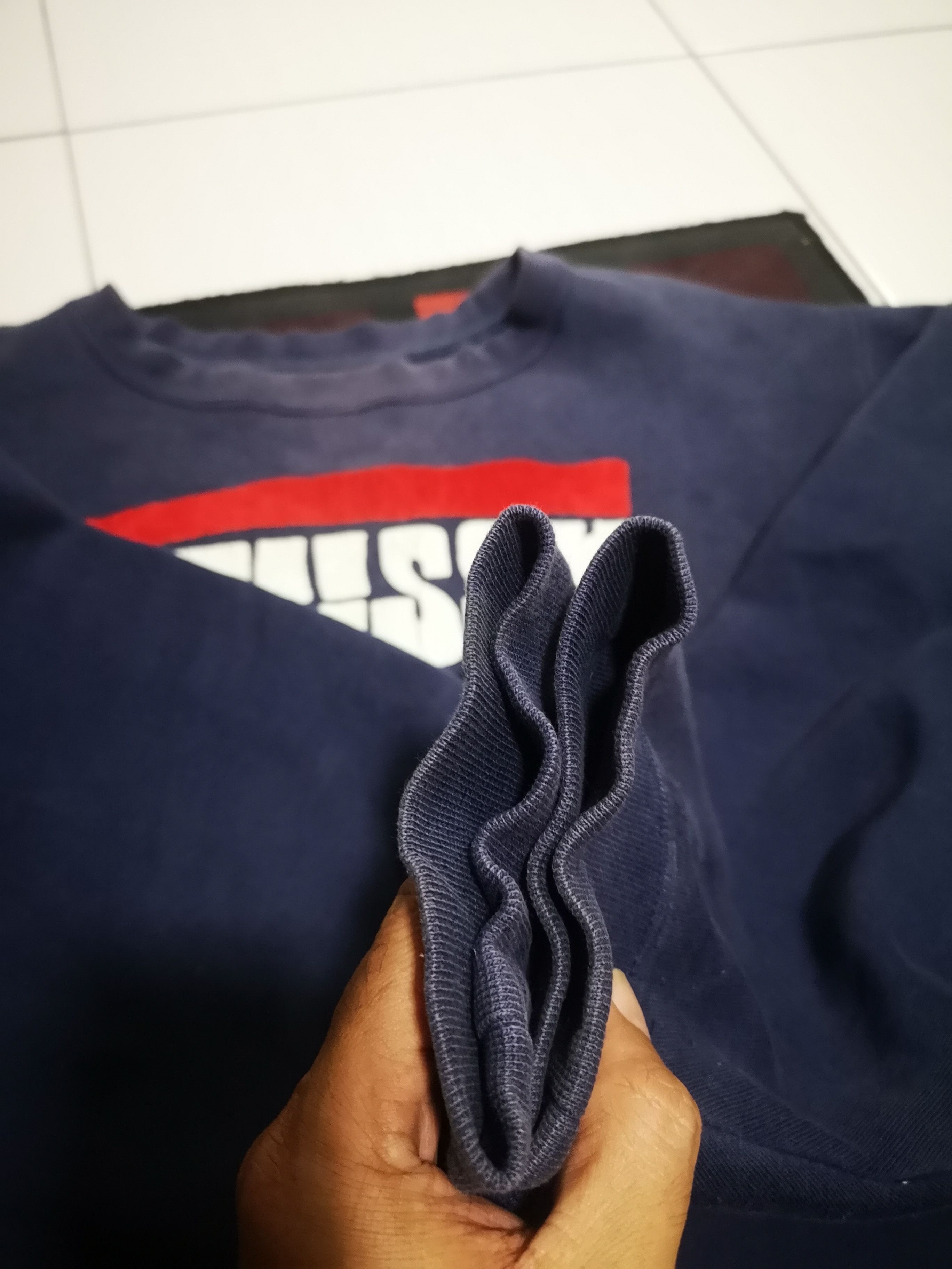 Stussy × Vintage Stussy tribe sweatshirt sun faded Size US L / EU 52-54 / 3 - 3 Thumbnail