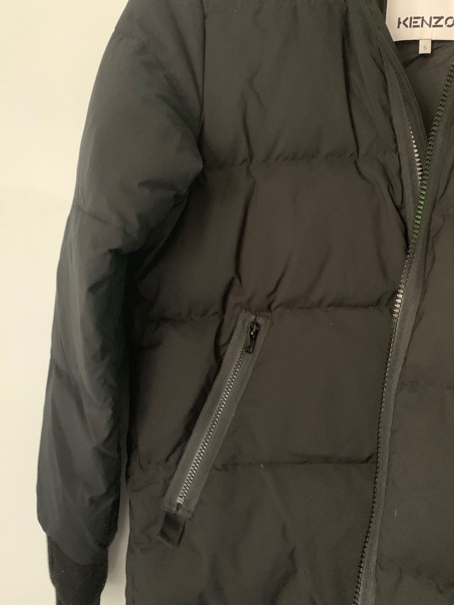 Kenzo Kenzo Black Down Puffer Jacket Size US S / EU 44-46 / 1 - 4 Thumbnail
