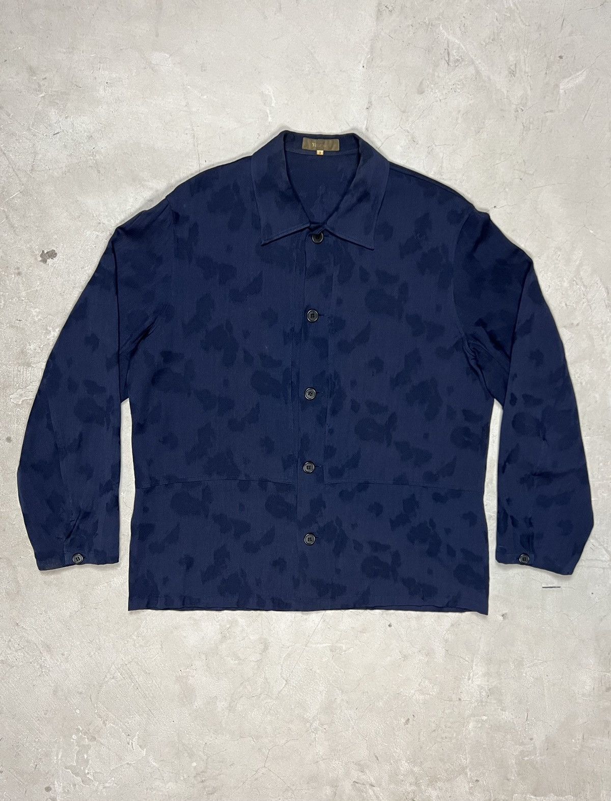 Y's for Men 90’s Y’s For Men Wool Rayon Jacquard Woven Jacket Size US L / EU 52-54 / 3 - 1 Thumbnail