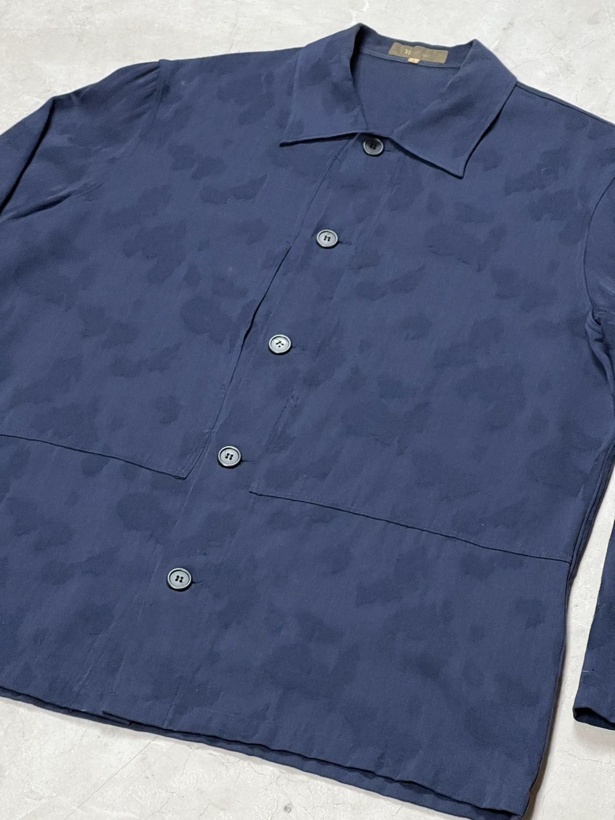 Y's for Men 90’s Y’s For Men Wool Rayon Jacquard Woven Jacket Size US L / EU 52-54 / 3 - 5 Thumbnail