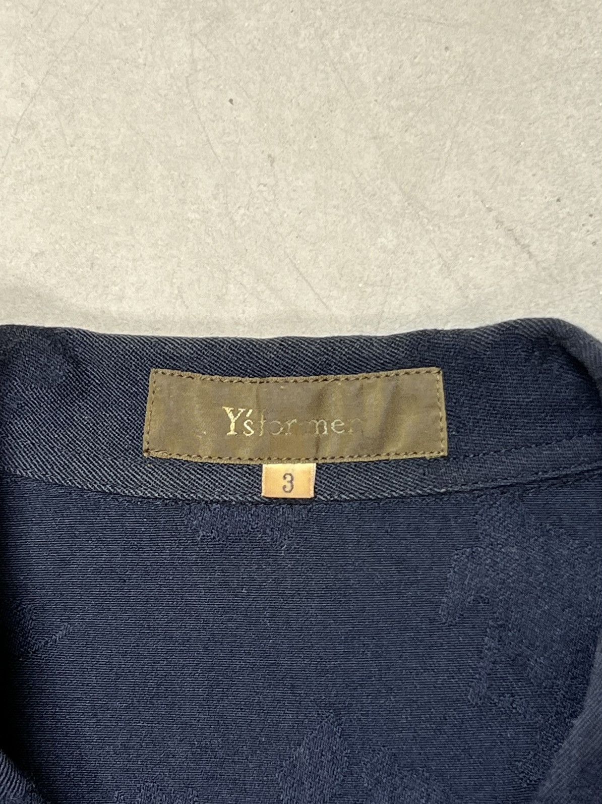 Y's for Men 90’s Y’s For Men Wool Rayon Jacquard Woven Jacket Size US L / EU 52-54 / 3 - 7 Thumbnail