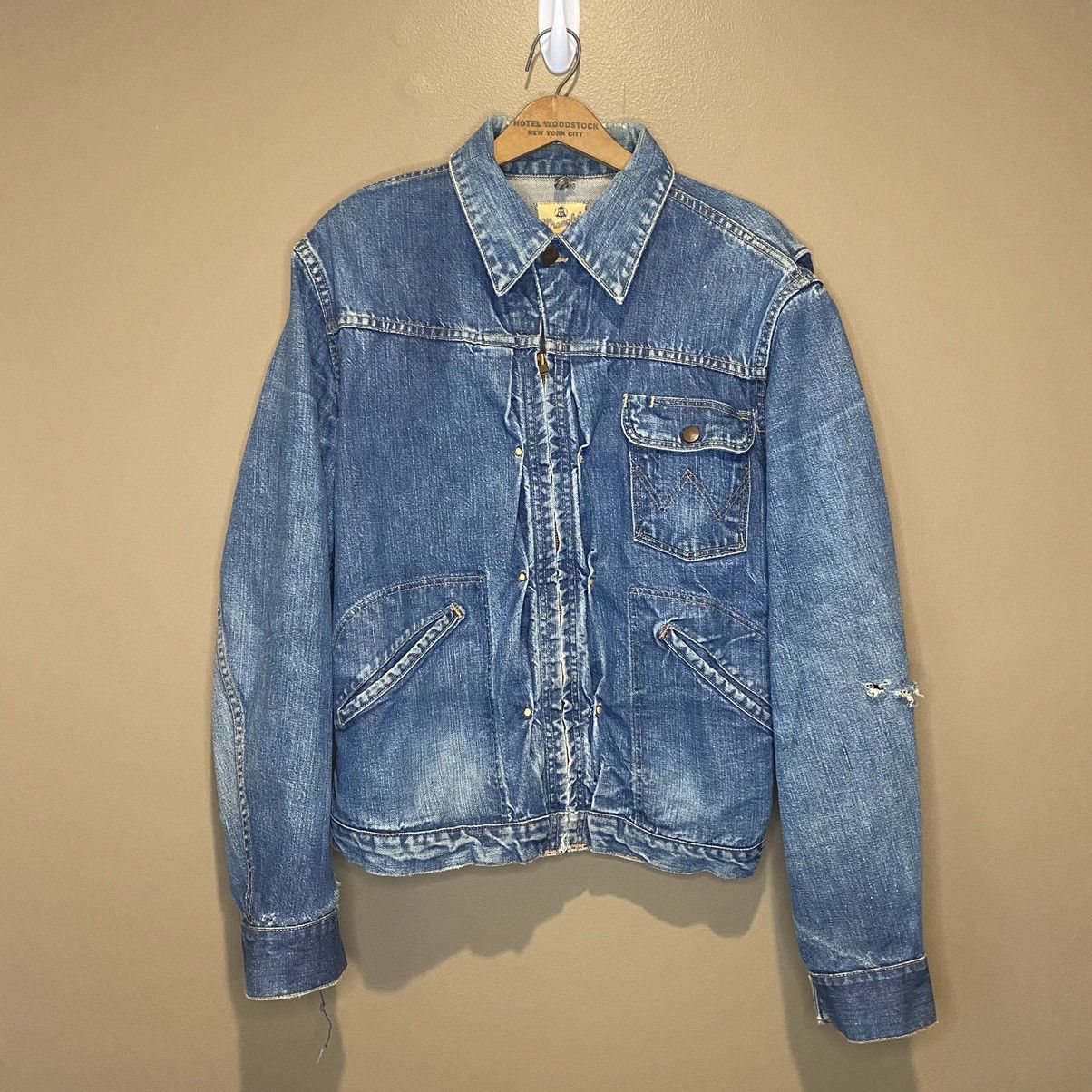 Vintage 1950s Wrangler 11MJZ Denim Jacket | Grailed