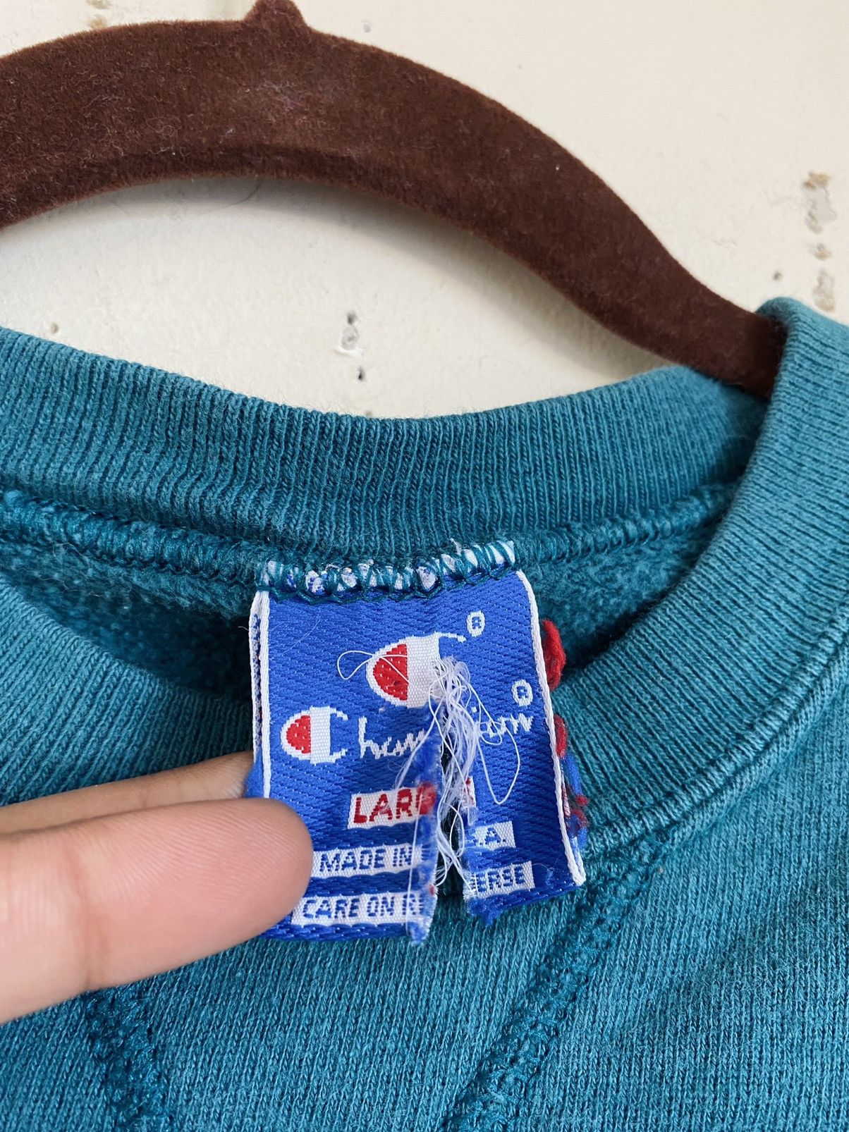 Champion × Vintage Vintage 90s Champion Crewneck made in USA Size US M / EU 48-50 / 2 - 3 Thumbnail