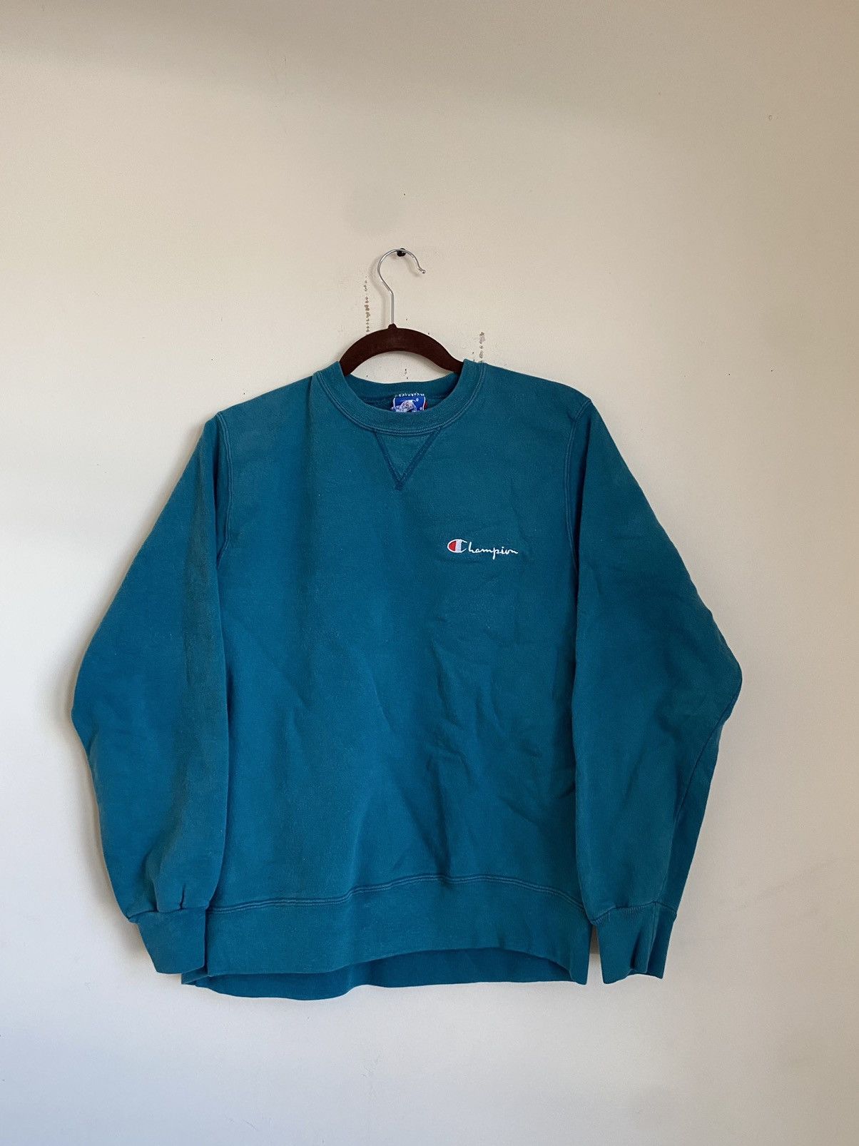 Champion × Vintage Vintage 90s Champion Crewneck made in USA Size US M / EU 48-50 / 2 - 1 Thumbnail