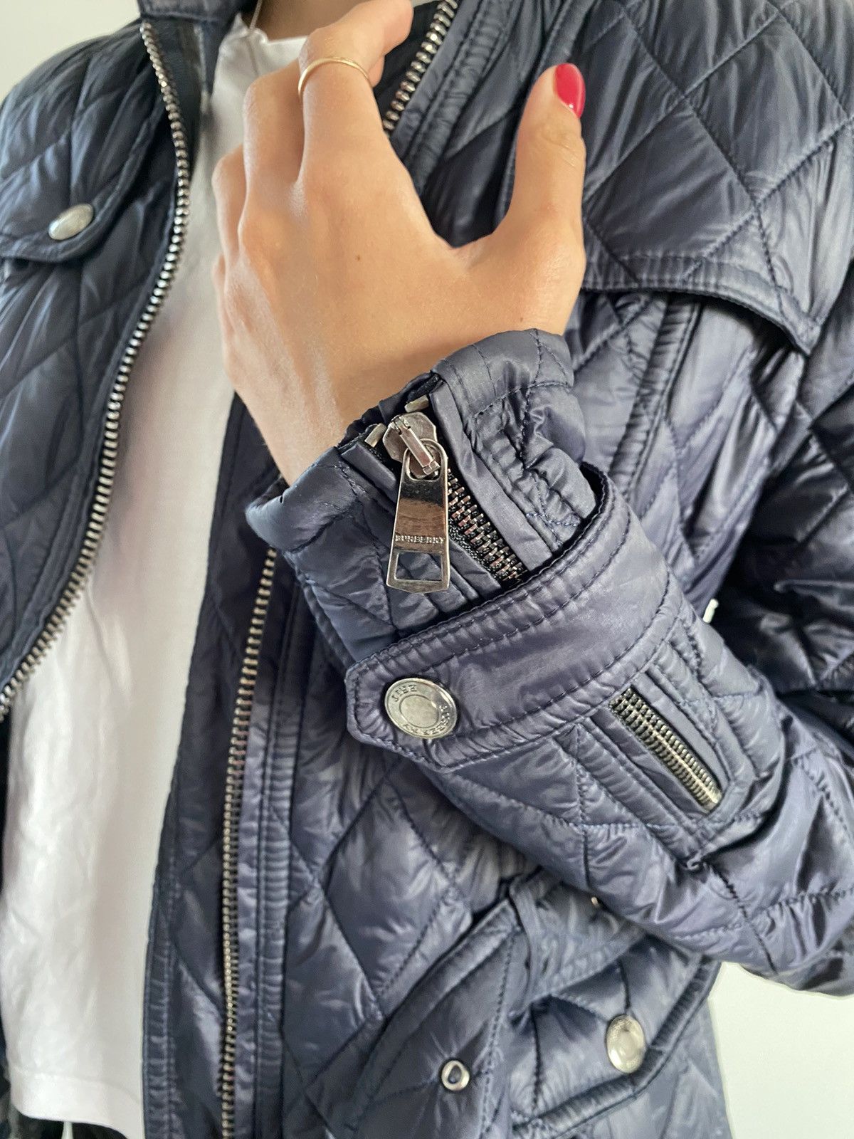 Burberry Burberry Brit Women’s Quilted Jacket Size S / US 4 / IT 40 - 4 Thumbnail