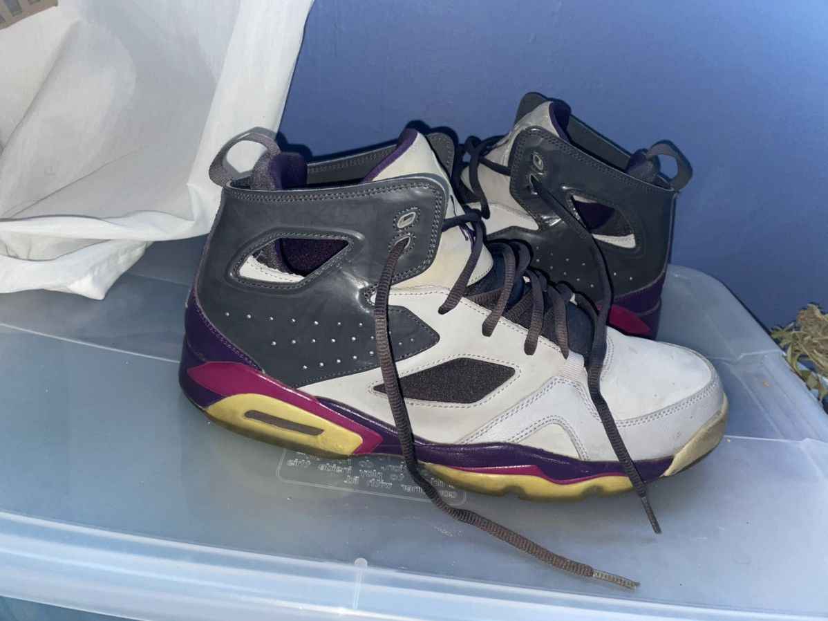 Jordan Flight Club 91 Grand Purple Size 11.5 2012 Sneakers